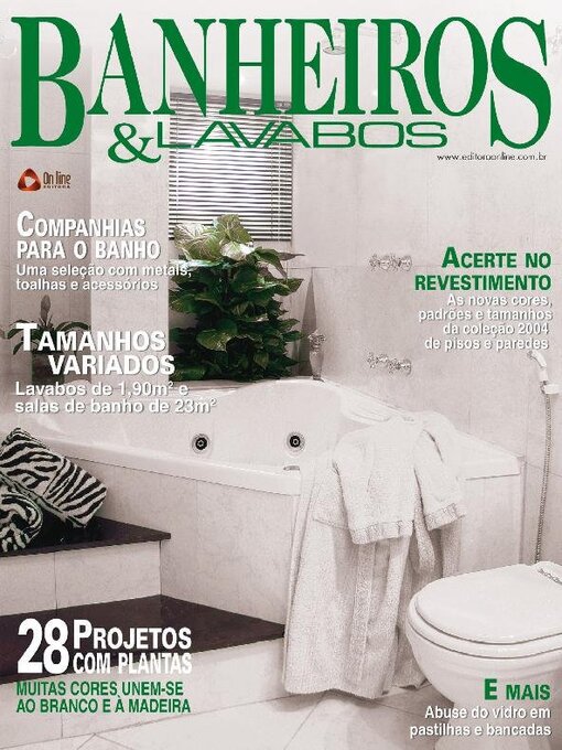 Title details for Banheiros e Lavabos by Online Editora - Available